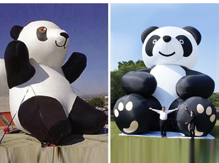 乌鲁木齐充气熊猫展示
