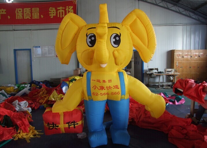 乌鲁木齐大象充气卡通气模